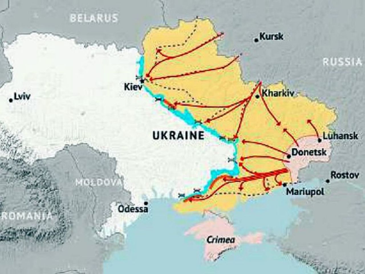 Карта 30 апреля. План наступления России на Украину. План захвата Украины 2022 на карте. Левобережная Украина и Юг на карте Украины. Карта наступления на Украину 2022.