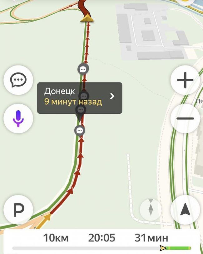 Почему в навигаторе серая дорога