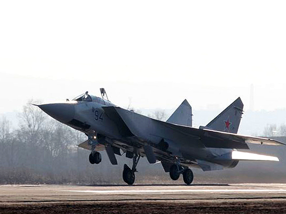 В Приморском крае разбился истребитель МиГ-31