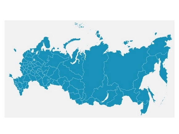 Из карт «Яндекса» исчезли границы областей и городов России