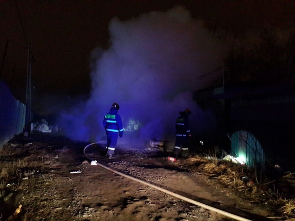 Пожар у Театра юного зрителя в Иркутске локализовали