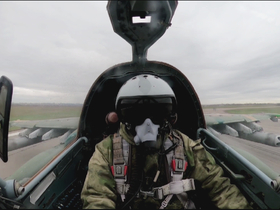 Российский истребитель сбил МиГ-29 ВСУ.