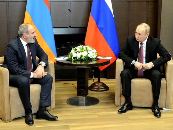 В Кремле приняли к сведению заявление Пашиняна, что Армения не союзник России в конфликте с Украиной